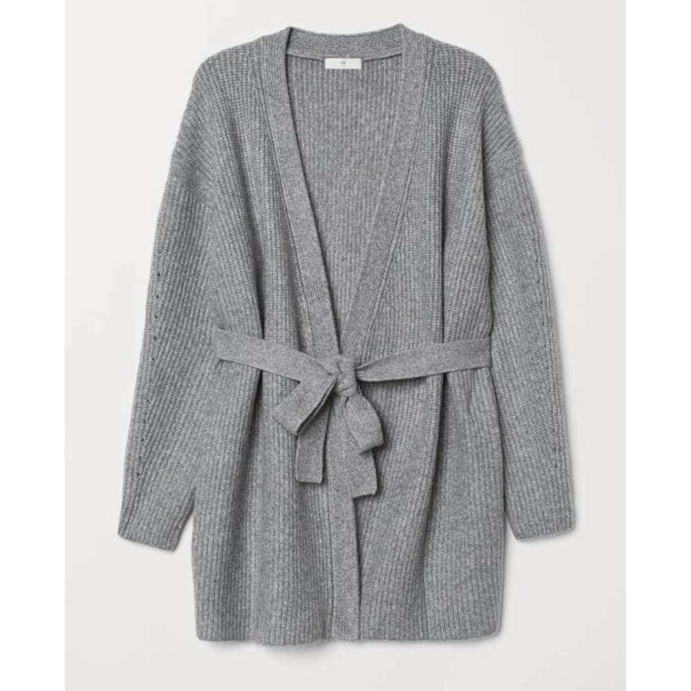 H&M Cardigan with tie belt
